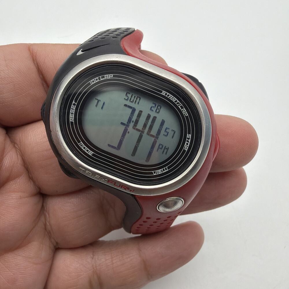 Unisex SPORT DIGITAL Watch NIKE "Triax Fury" WG06-4000. Alarm.Chrono.Run.Workout